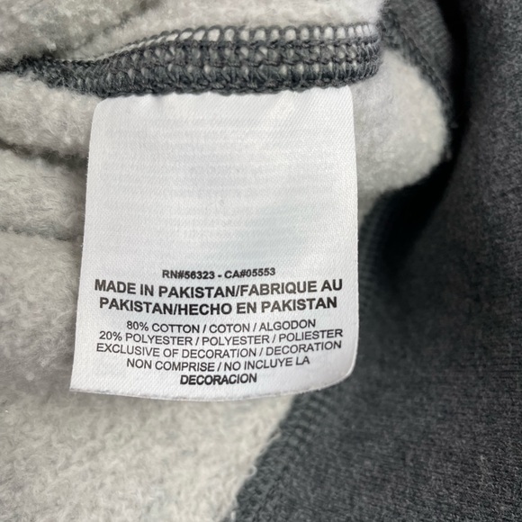 Nike Swoosh Grey Crewneck Sweatshirt Mens XL Embroidered Logo - Picture 12 of 14